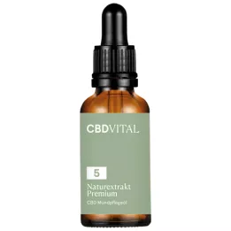 NATUREXTRAKT Premium 5% CBD Olie, 30 ml