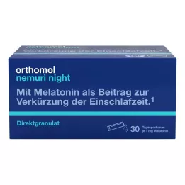 ORTHOMOL nemuri night direct korrels, 30 stuks