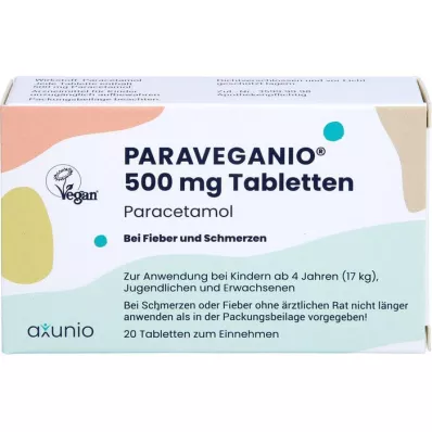 PARAVEGANIO 500 mg tabletten, 20 st