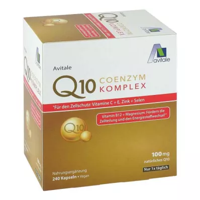 COENZYM Q10 100 mg Capsules+Vitaminen+Mineralen, 240 stuks