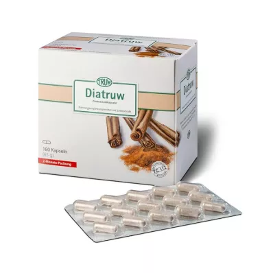 DIATRUW Kaneel extract capsules, 180 stuks DIATRUW Kaneel extract capsules, 180 stuks