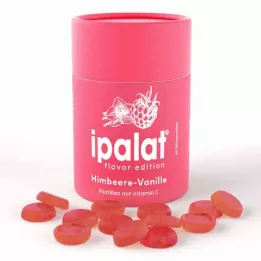 IPALAT Pastilles smaak editie framboos vanille, 40 stuks