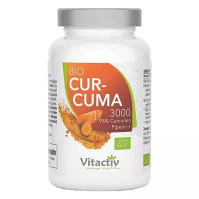 CURCUMA 3000 Biologische Capsules, 60 Capsules