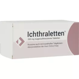ICHTHRALETTEN 200 mg enterische tabletten, 168 stuks