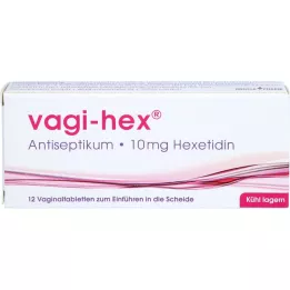 VAGI-HEX 10 mg vaginale tabletten, 12 stuks