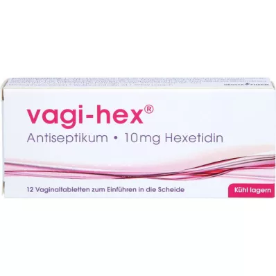 VAGI-HEX 10 mg vaginale tabletten, 12 stuks