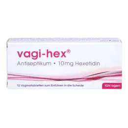 VAGI-HEX 10 mg vaginale tabletten, 12 stuks