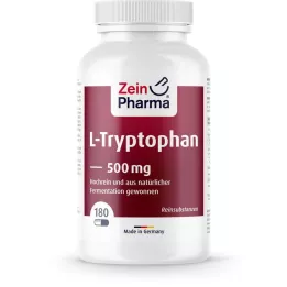 L-TRYPTOPHAN 500 mg capsules, 180 st