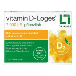 VITAMIN D-LOGES 7.000 I.U. wekelijks kruidendepot, 30 stuks