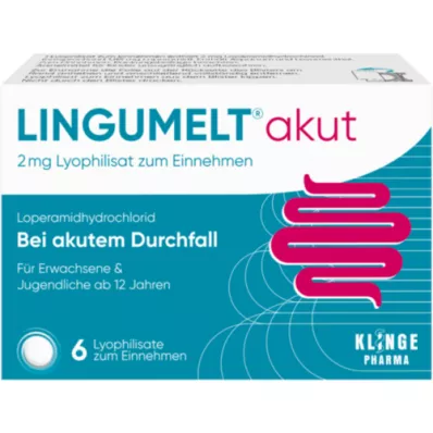 LINGUMELT acuut 2 mg lyofilisaat voor oraal gebruik, 6 st