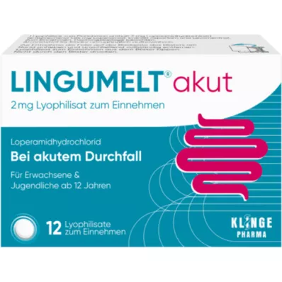 LINGUMELT acuut 2 mg lyofilisaat voor oraal gebruik, 12 st