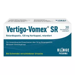 VERTIGO-VOMEX SR capsules met vertraagde afgifte, 30 stuks