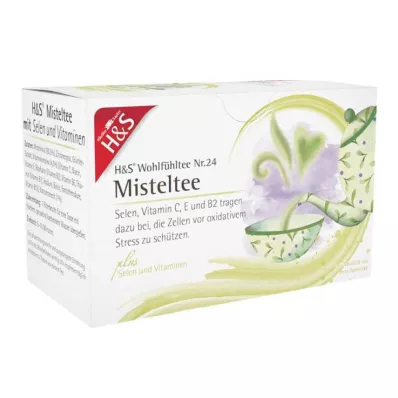 H&amp;S Maretakthee met selenium en vitamines filterzakje, 20X2 g