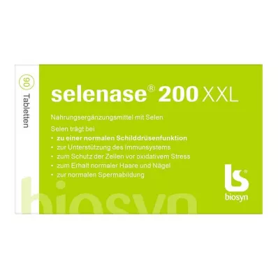 SELENASE 200 XXL tabletten, 90 stuks