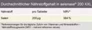 Instructions for use for Selenase 200 XXL tabletten, 90 st - 3
