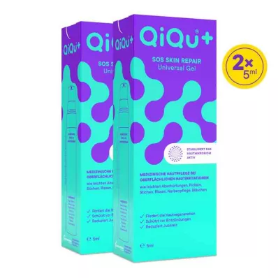 QiQu SOS SKIN REPAIR Universele gel (2x5 ml) QiQu SOS SKIN REPAIR Universele gel (2x5 ml)