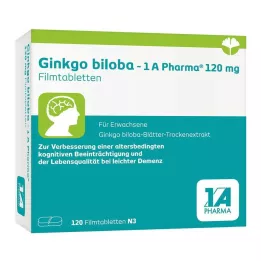 GINKGO BILOBA-1A Pharma 120 mg Filmomhulde Tabletten, 120 Capsules