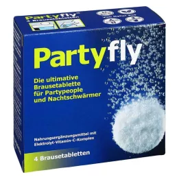 PARTYFLY Bruistabletten, 4 stuks