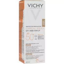 VICHY CAPITAL Soleil UV-Leeftijd getint LSF 50+, 40 ml