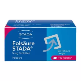 FOLSÄURE STADA 5 mg tabletten, 100 st