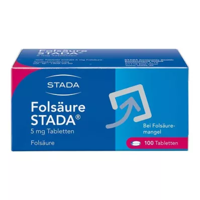 FOLSÄURE STADA 5 mg tabletten, 100 st