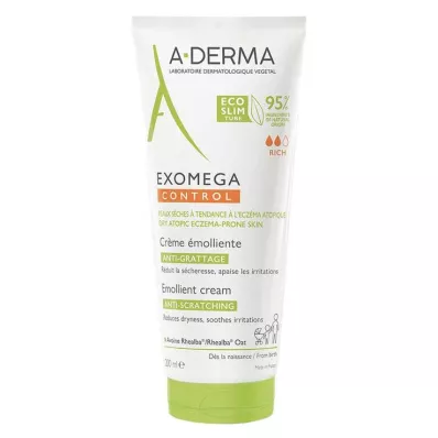 A-Derma Exomega Controlecrème hydraterend, 200 ml A-Derma Exomega Controlecrème hydraterend, 200 ml