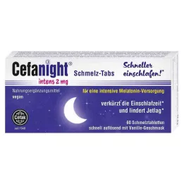 CEFANIGHT intensieve 2 mg emailtabletten, 60 stuks