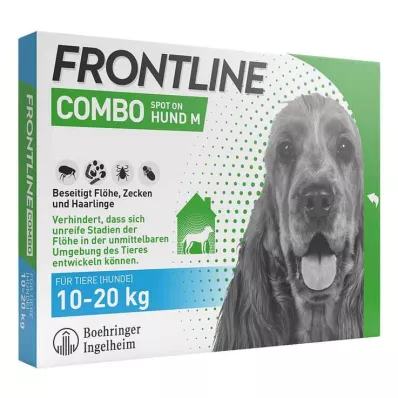 FRONTLINE Combo Spot on Dog M Lsg.voor.toepassing.op.de.huid, 3 stuks