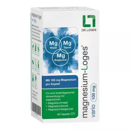 MAGNESIUM-LOGES vario 100 mg capsules, 60 st