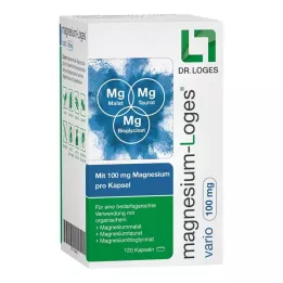 MAGNESIUM-LOGES vario 100 mg capsules, 120 st