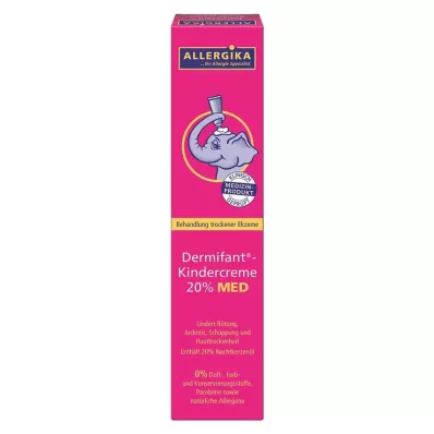 Dermifant kindercrème 20% Med, 100 ml Dermifant kindercrème 20% Med, 100 ml