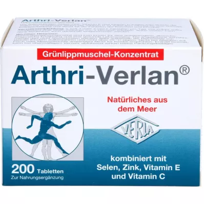 ARTHRI-VERLAN als voedingssupplement Tabletten, 200 st