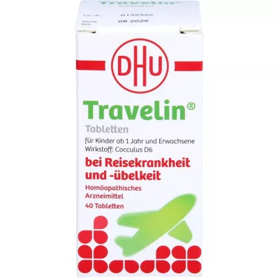 TRAVELIN Tabletten, 40 stuks