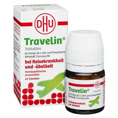 TRAVELIN Tabletten, 40 stuks TRAVELIN Tabletten, 40 stuks
