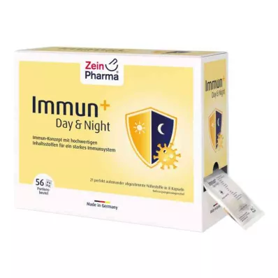 IMMUN+ DAY & Nachtcapsules zakje f.28 Ta., 56X4 st IMMUN+ DAY & Nachtcapsules zakje f.28 Ta., 56X4 st