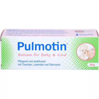 PULMOTIN Balsem voor baby &amp; Kind, 25 g