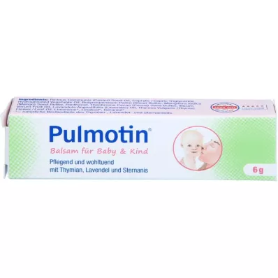 PULMOTIN Balsem voor baby &amp; Kind, 6 g