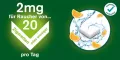 Instructions for use for nicorette kauwgom vers fruit, 2 mg nicotine, 210 stuks - 3