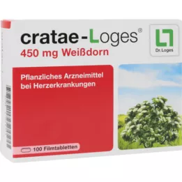 CRATAE-LOGES 450 mg Meidoorn filmomhulde tabletten, 100 st