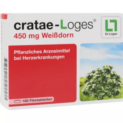 CRATAE-LOGES 450 mg Meidoorn filmomhulde tabletten, 100 st