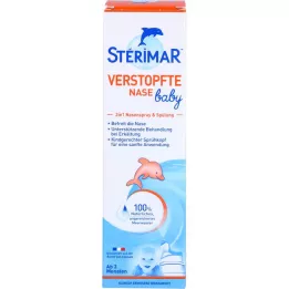 STERIMAR Neusspray voor verstopte neus bij babys vanaf 3 maanden, 100 ml