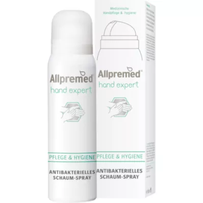 ALLPREMED handexpert PFLEGE &amp; HYGIENE schuimspray, 100 ml