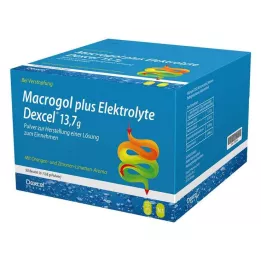 MACROGOL plus Elektrolyten Dexcel 13,7 g PLE, 50 stuks