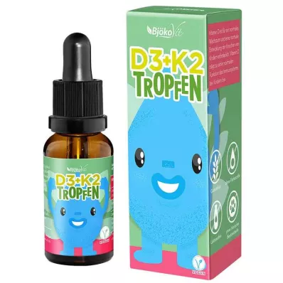 VITAMIN D3+K2 Kinderdruppels, 10 ml VITAMIN D3+K2 Kinderdruppels, 10 ml