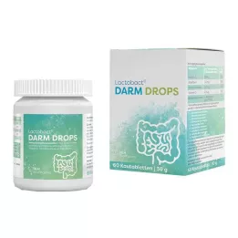 LACTOBACT DARM DROPS Kauwtabletten, 60 stuks