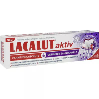 LACALUT actieve bescherming van het tandvlees &amp; gezond glazuur, 75 ml