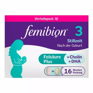 FEMIBION 3 Combinatiepakket borstvoeding, 2X112 stuks