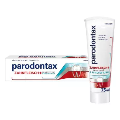 PARODONTAX Tandvlees+Gevoeligheid & Frisse adem, 75 ml PARODONTAX Tandvlees+Gevoeligheid & Frisse adem, 75 ml