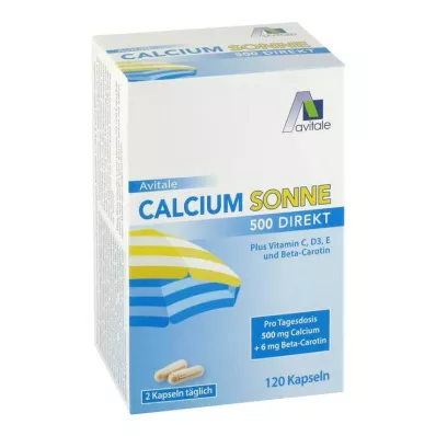 CALCIUM SONNE 500 capsules, 120 stuks