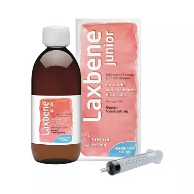 Laxbene® junior 500 mg oplossing voor kinderen van 6 maanden - 8 jaar, 500 ml Laxbene® junior 500 mg oplossing voor kinderen van 6 maanden - 8 jaar, 500 ml